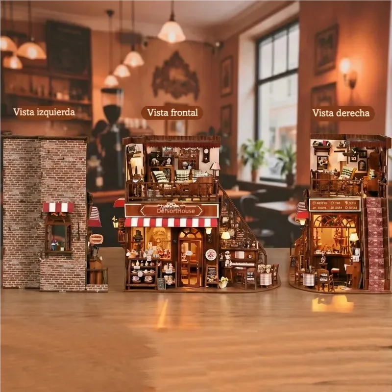 Corner Dessert House - Kit casa en miniatura