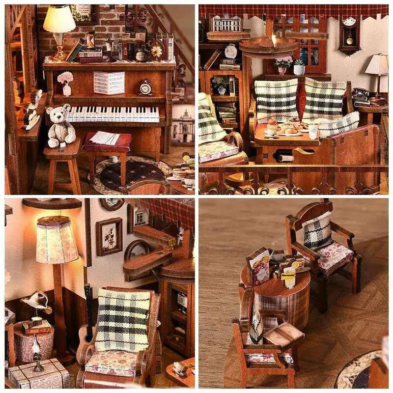 Corner Dessert House - Kit casa en miniatura