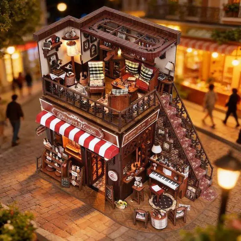 Corner Dessert House - Kit casa en miniatura