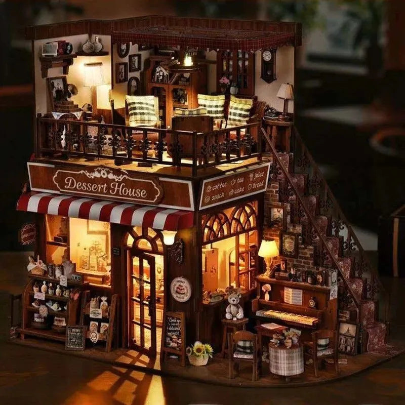 Corner Dessert House - Kit casa en miniatura