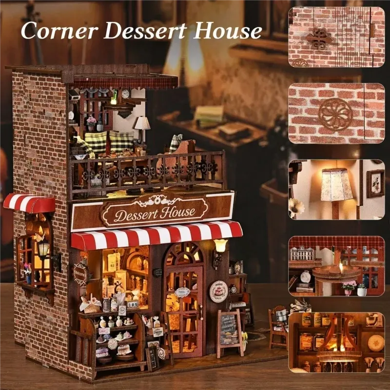 Corner Dessert House - Kit casa en miniatura
