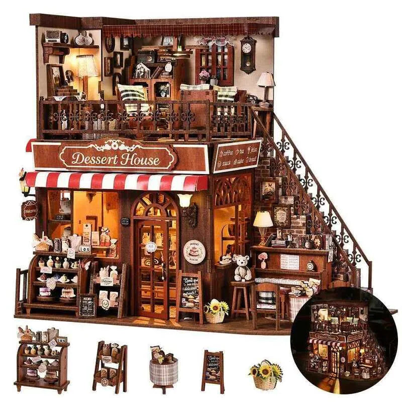 Corner Dessert House - Kit casa en miniatura