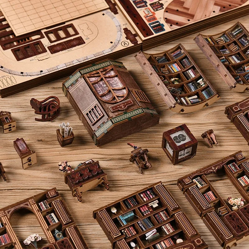 Dreamy Book Hall - Casa en miniatura