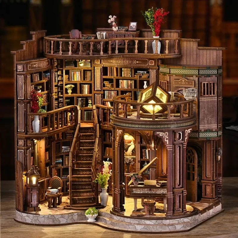 Dreamy Book Hall - Casa en miniatura