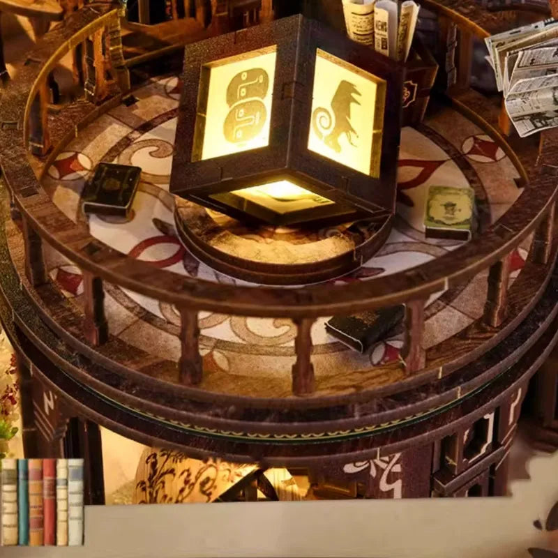 Dreamy Book Hall - Casa en miniatura