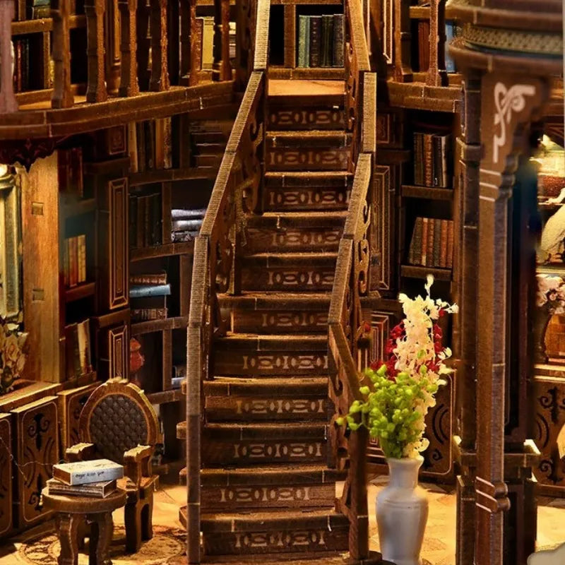 Dreamy Book Hall - Casa en miniatura