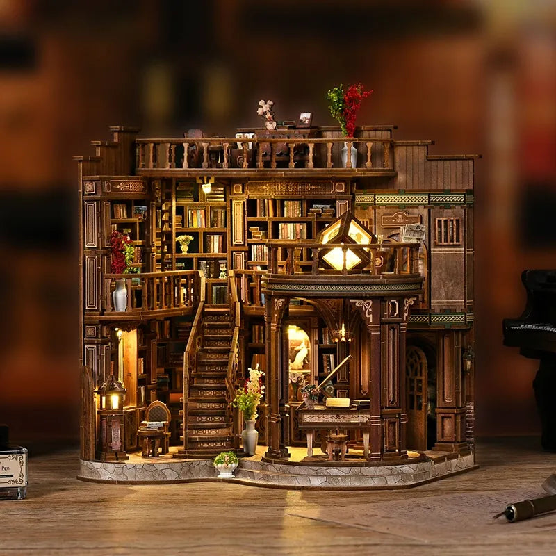 Dreamy Book Hall - Casa en miniatura
