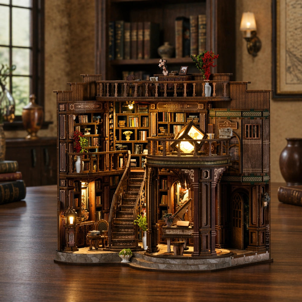Dreamy Book Hall - Casa en miniatura