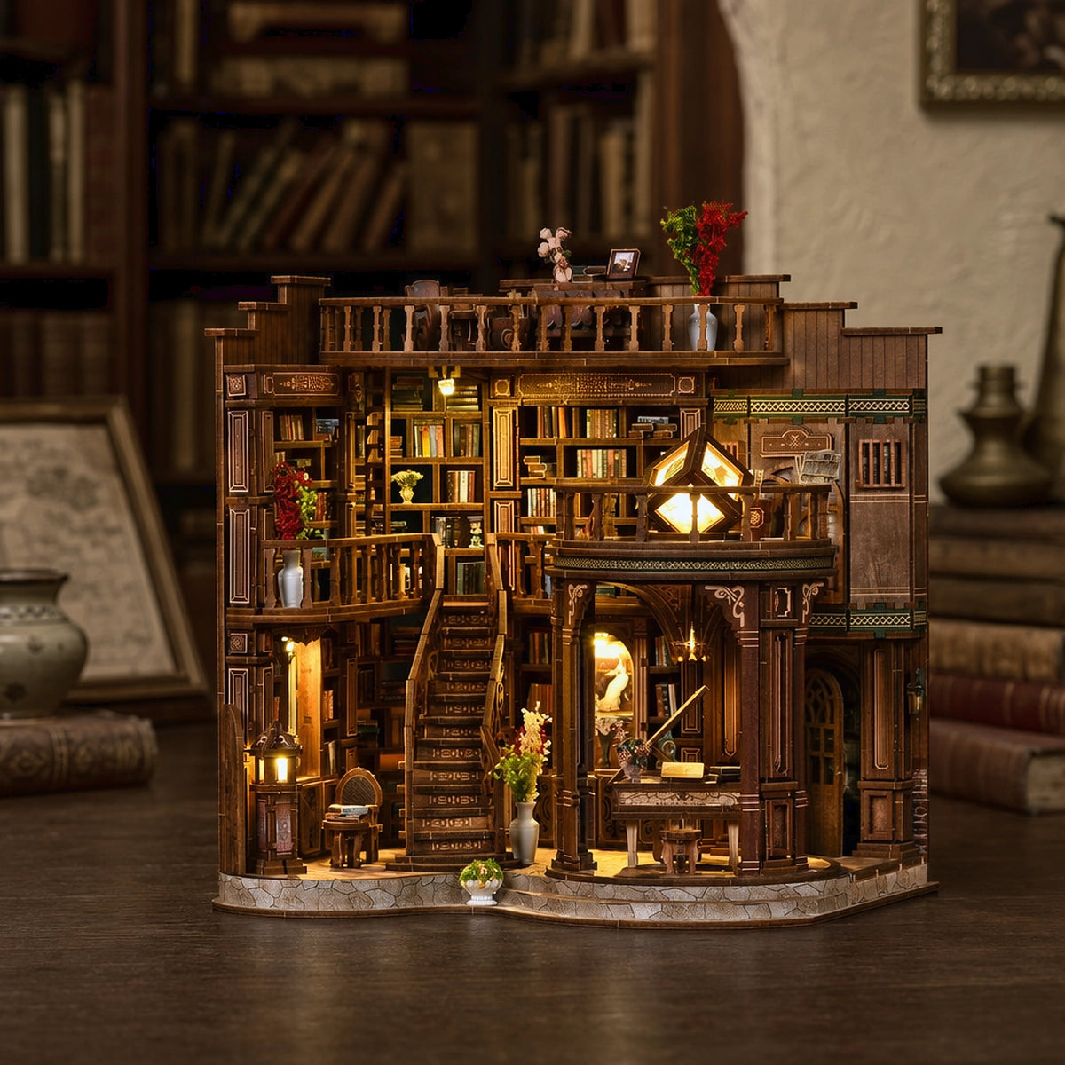 Dreamy Book Hall - Casa en miniatura