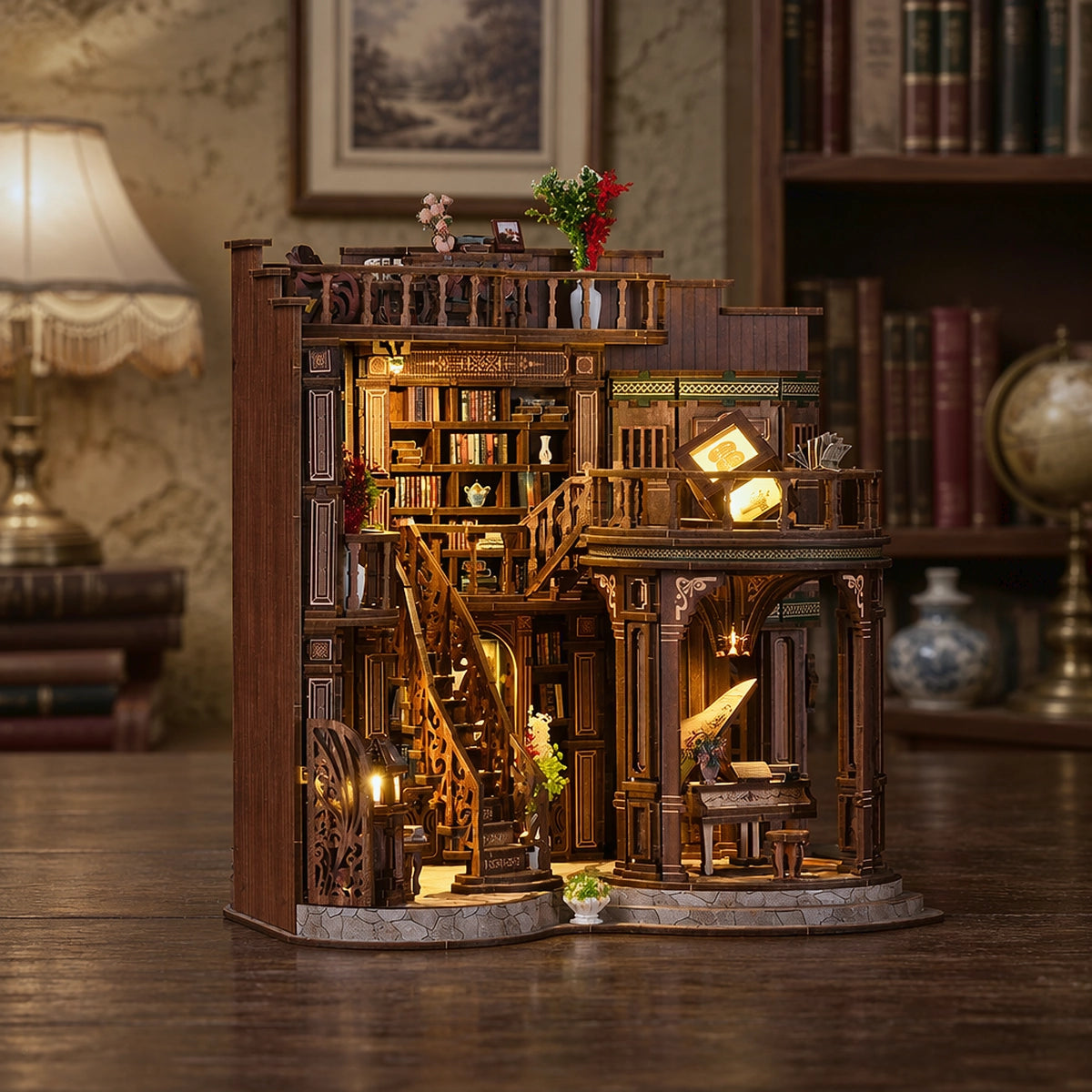 Dreamy Book Hall - Casa en miniatura
