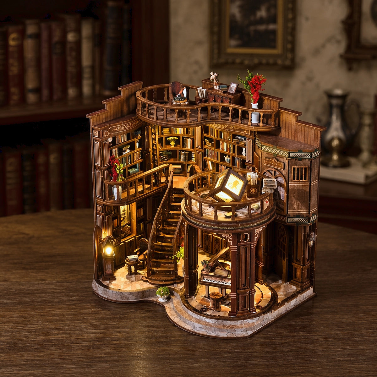 Dreamy Book Hall - Casa en miniatura
