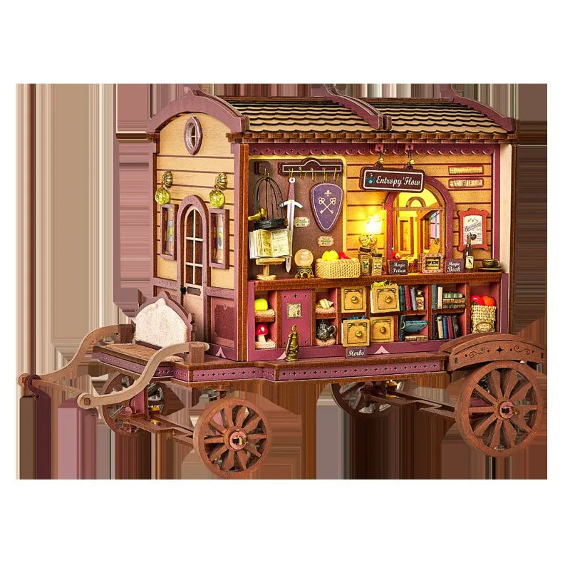 Entropy's Flow - House miniature DIY