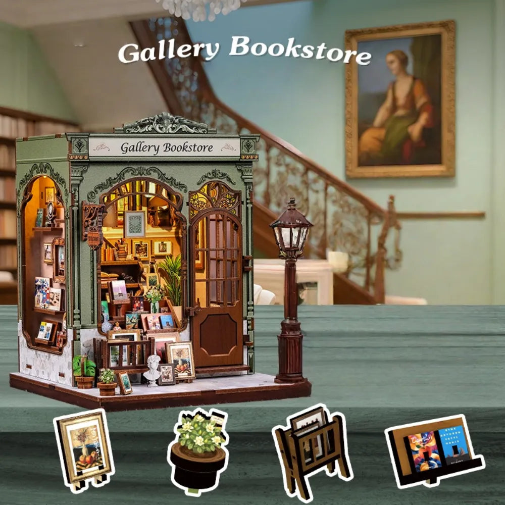 Gallery Bookstore - Casa en miniatura
