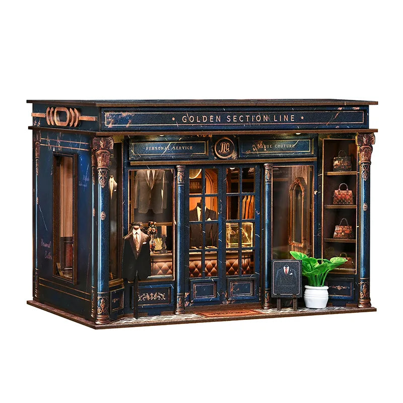 Golden Section Line - House miniature DIY