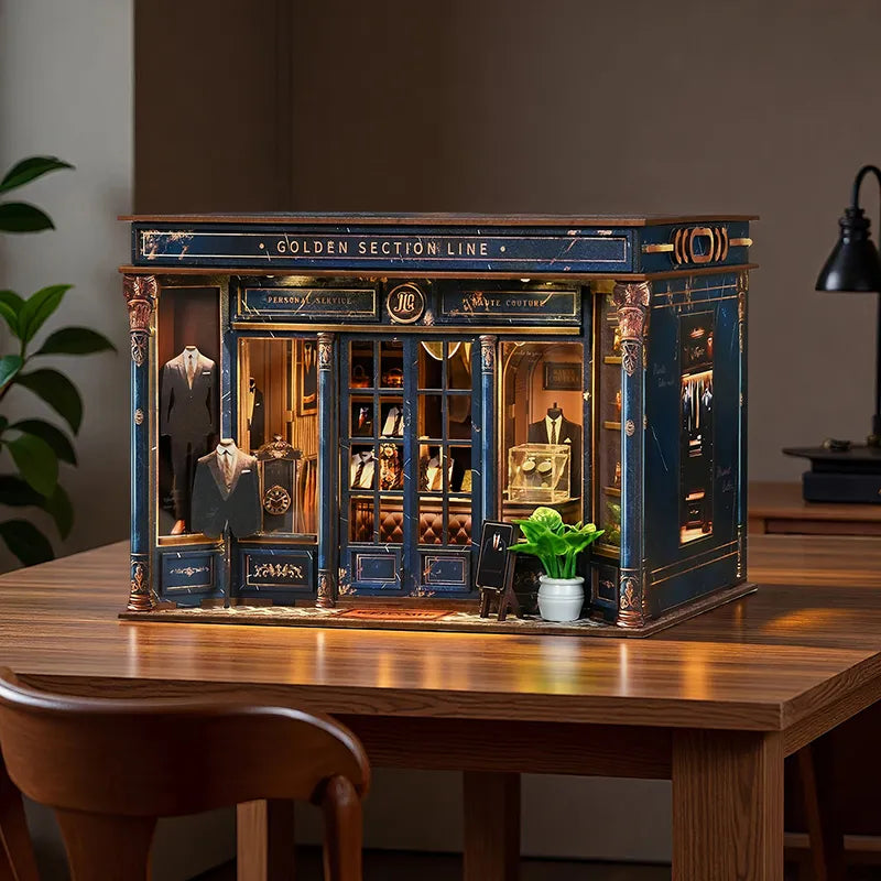 Golden Section Line - House miniature DIY