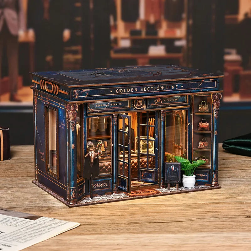 Golden Section Line - House miniature DIY