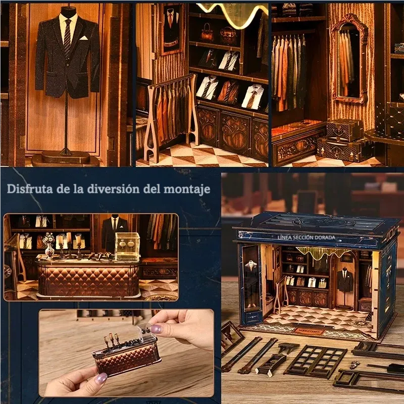 Golden Section Line - House miniature DIY