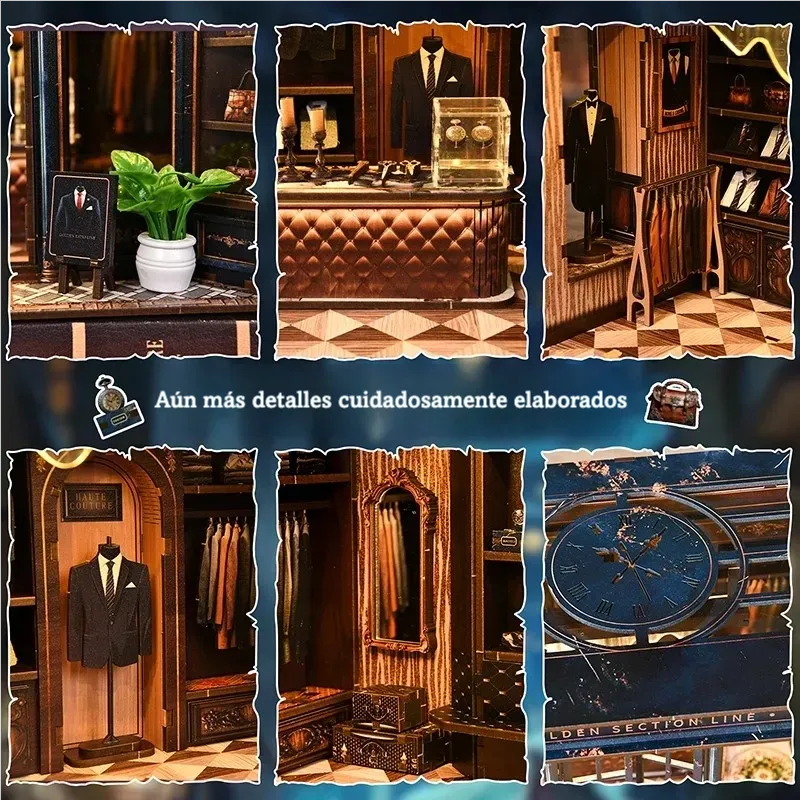 Golden Section Line - House miniature DIY