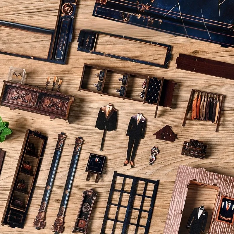 Golden Section Line - House miniature DIY