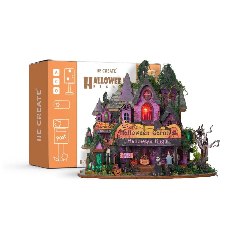 Halloween Night - House miniature DIY