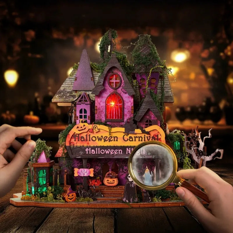 Halloween Night - House miniature DIY