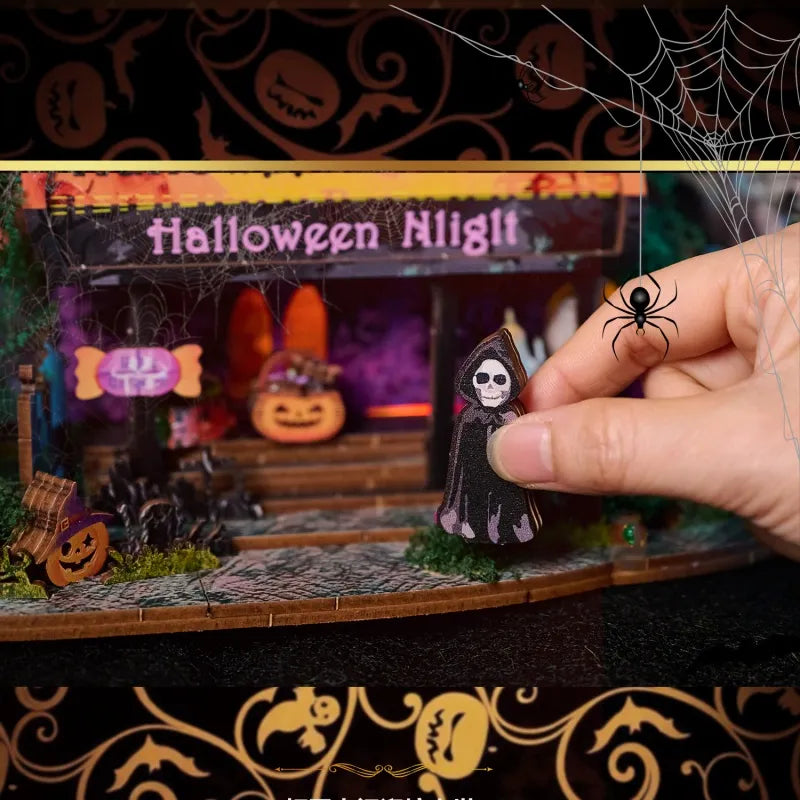 Halloween Night - House miniature DIY