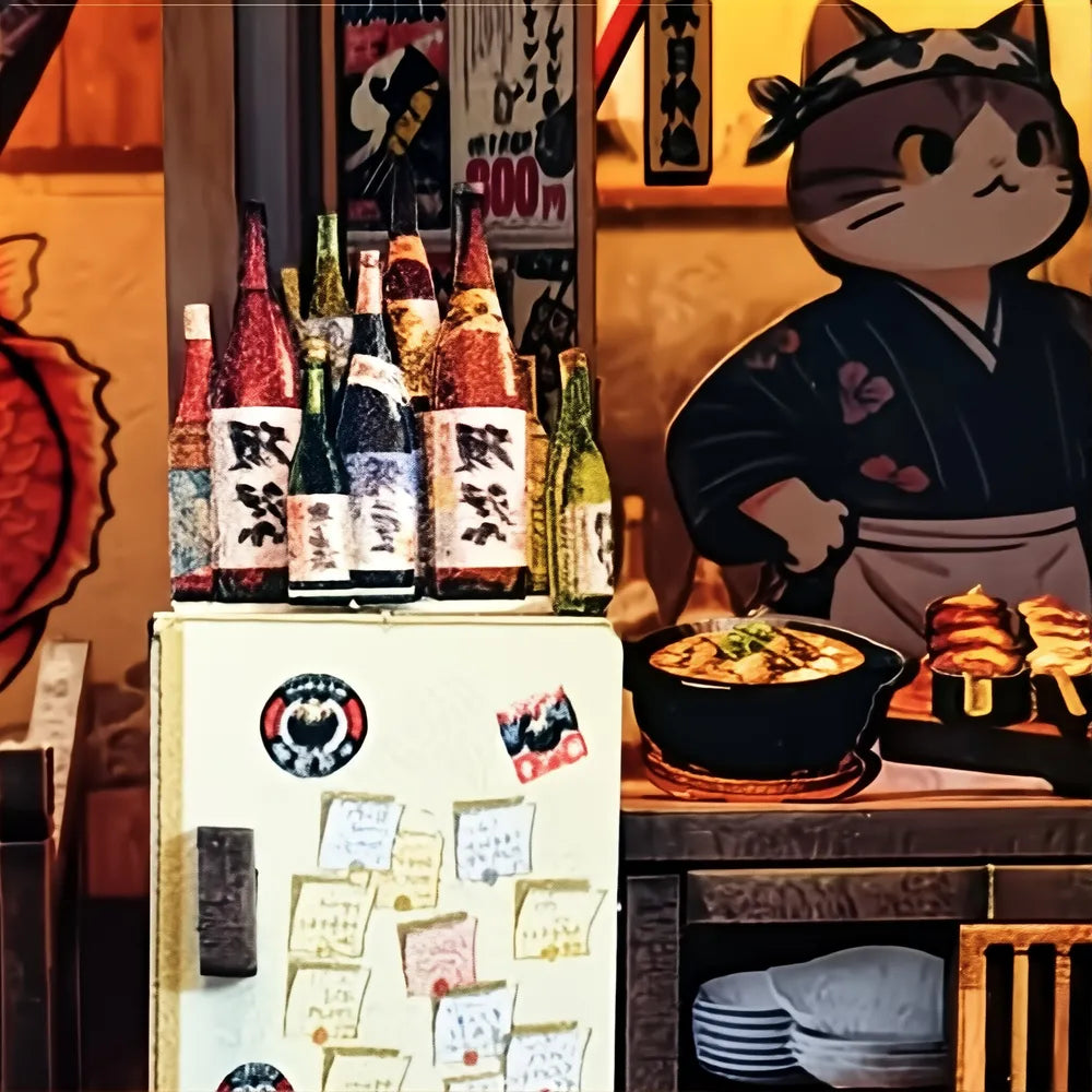 Japanese-Style Yakitori House - Casa en miniatura
