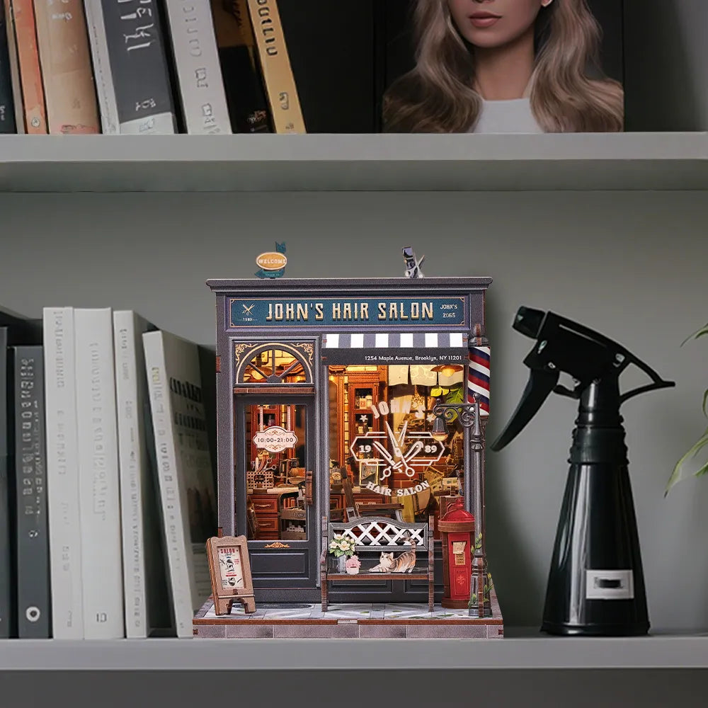 John's Hair Salon - Miniatura casa