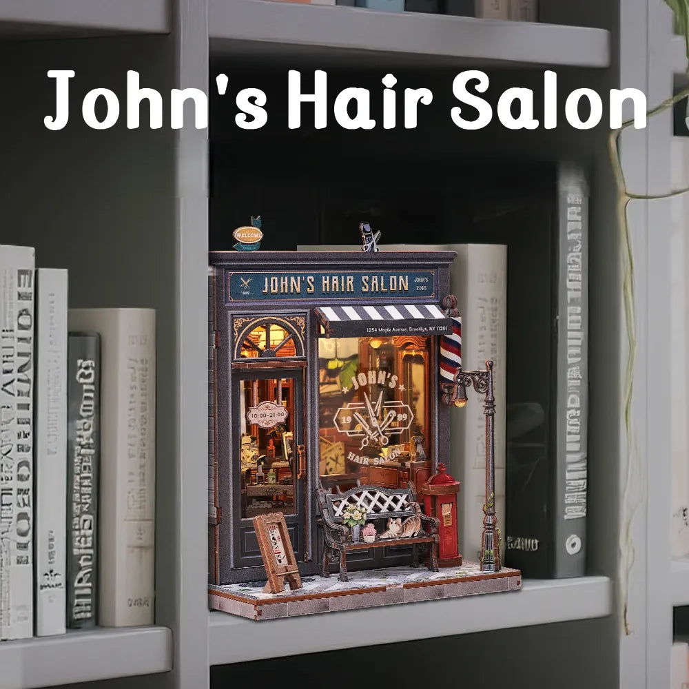 John's Hair Salon - Miniatura casa