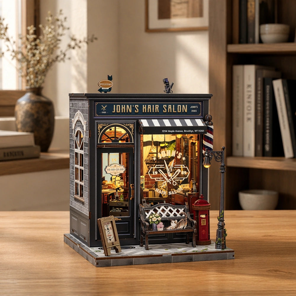 John's Hair Salon - Miniatura casa