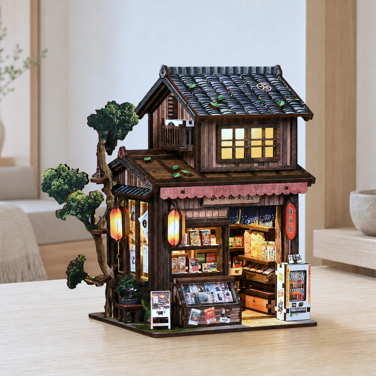 Kasuga Grocery Store - Kit casa en miniatura