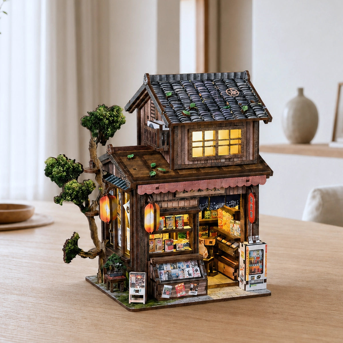 Kasuga Grocery Store - Kit casa en miniatura