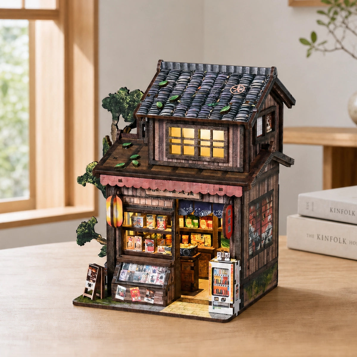 Kasuga Grocery Store - Kit casa en miniatura