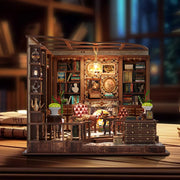 Left Bank Study - House miniature DIY