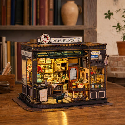 Magic Coffee Shop - Casa en miniatura DIY
