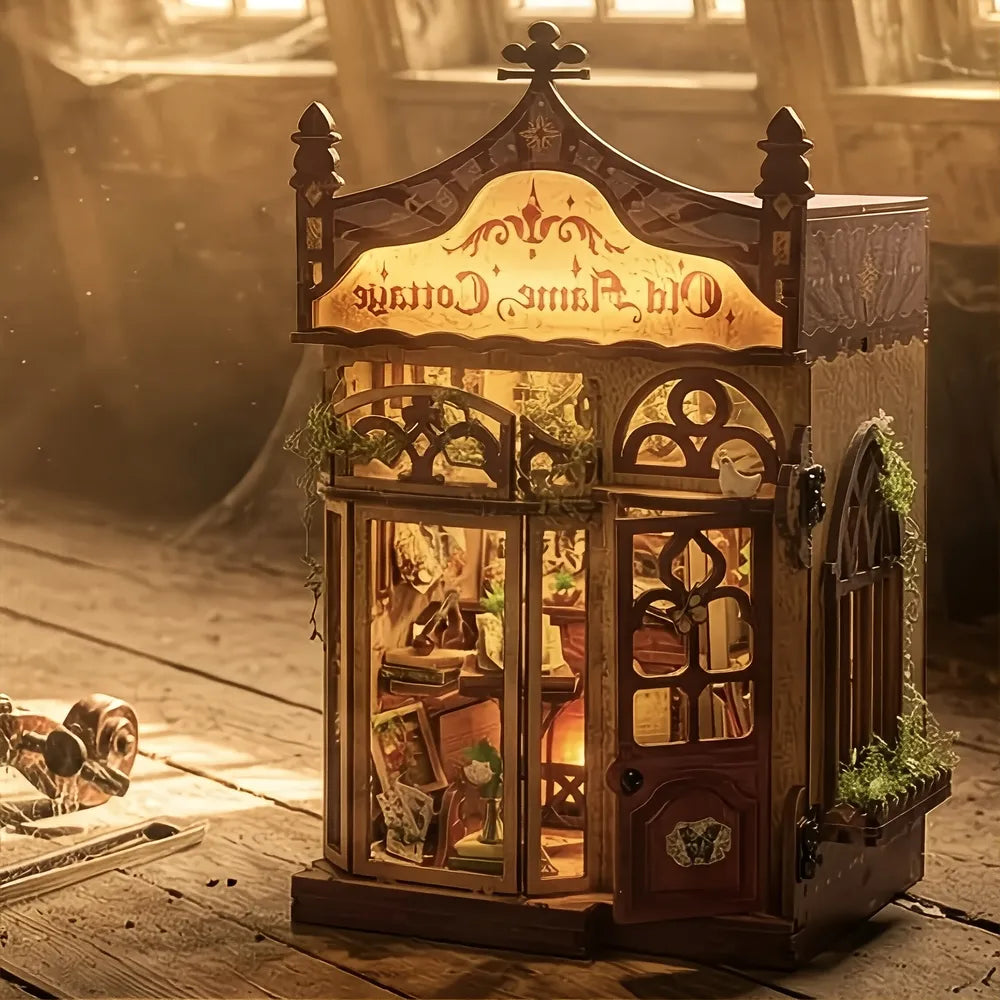 Old Flame Cottage - House miniature DIY