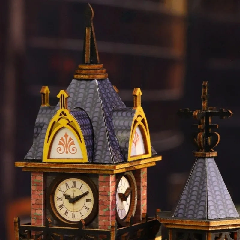 Rail Track Secluded City - House miniature DIY