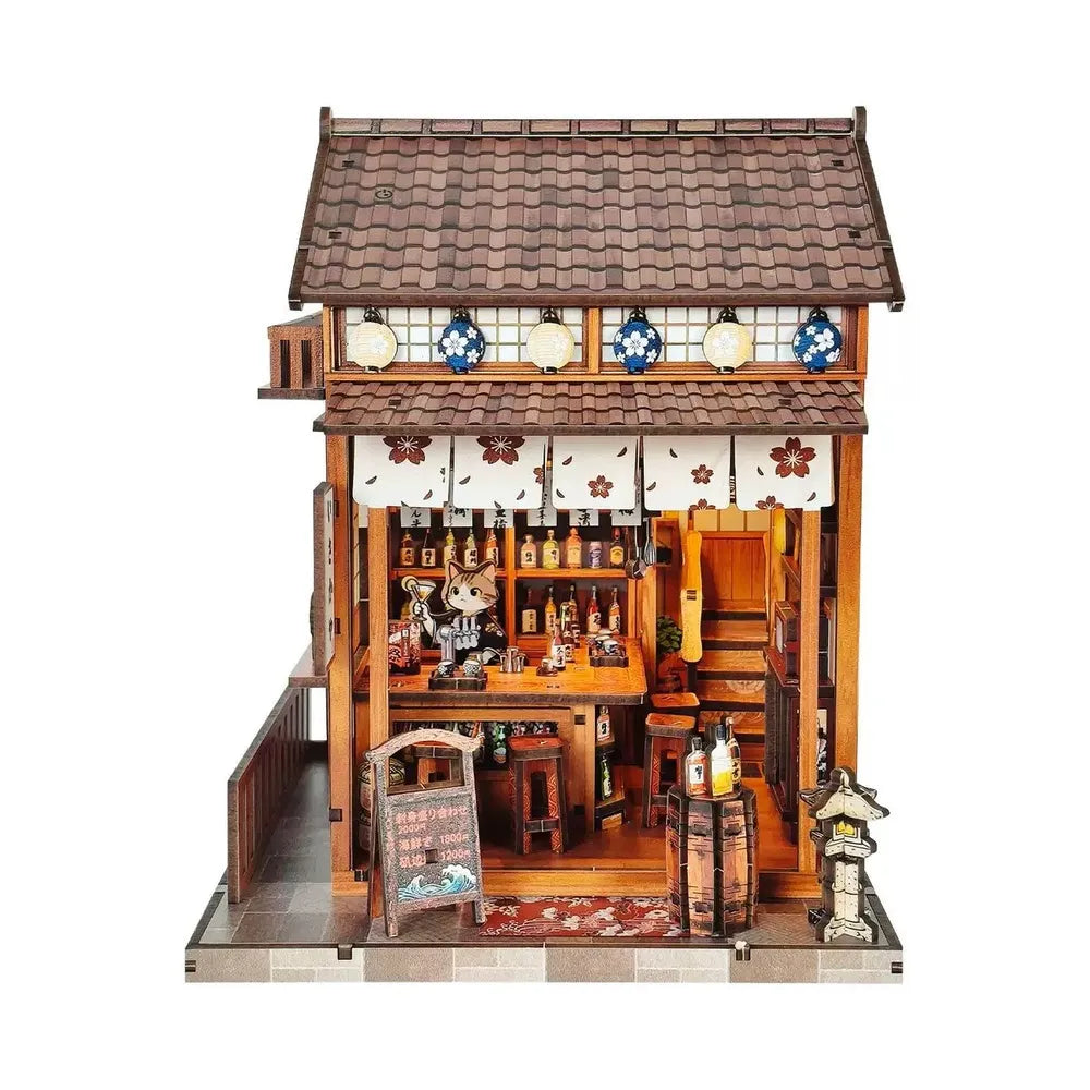 Sakura Curtain Izakaya - DIY mini house