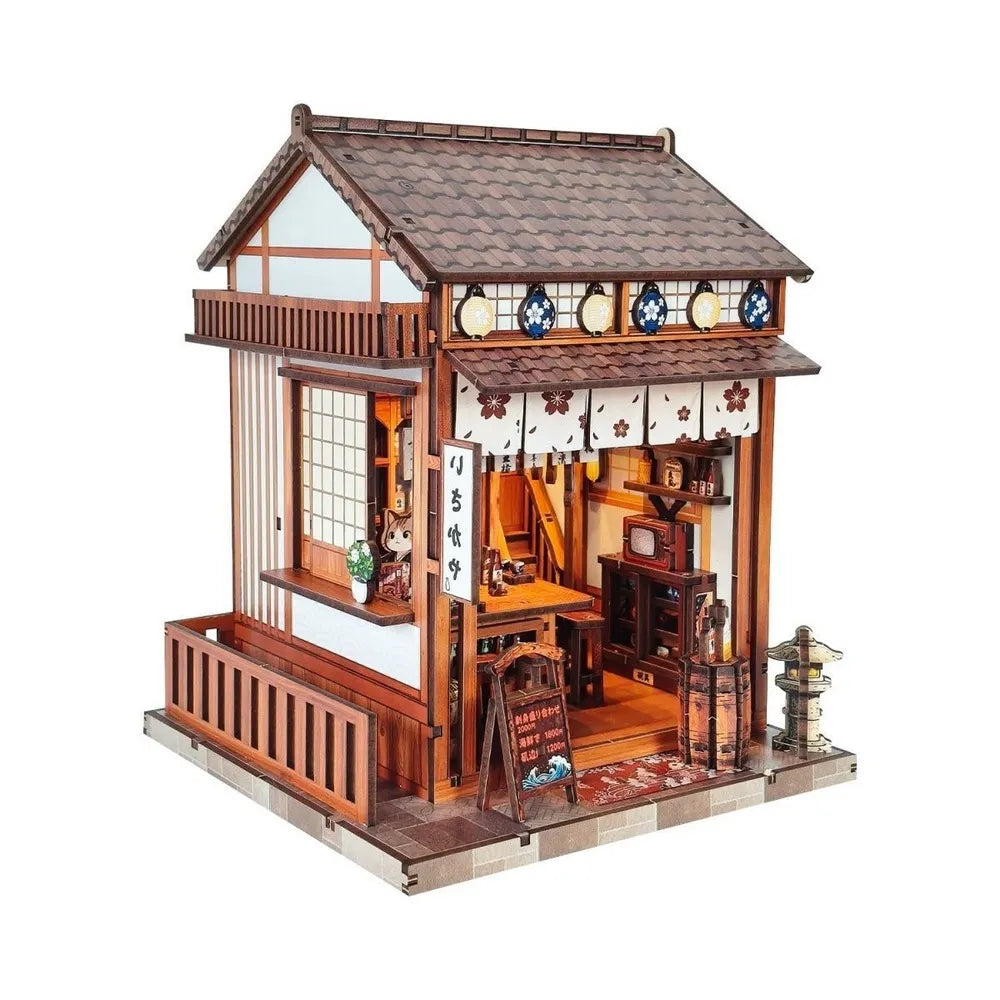 Sakura Curtain Izakaya - DIY mini house