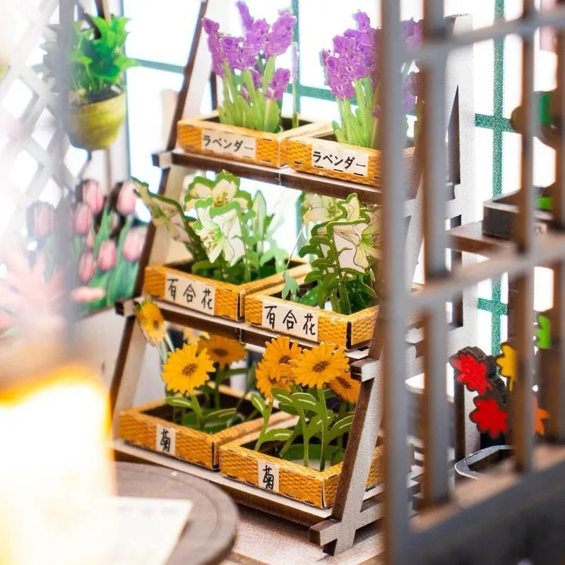 Spring Sakura Greenhouse - Miniatura casa