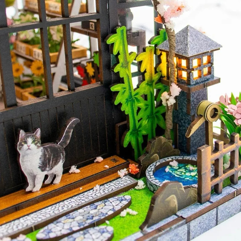 Spring Sakura Greenhouse - Miniatura casa