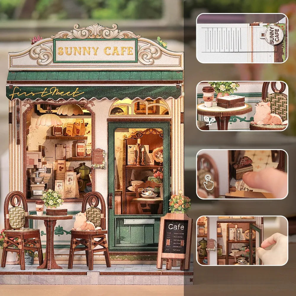 Sunny Cafe - House miniature DIY