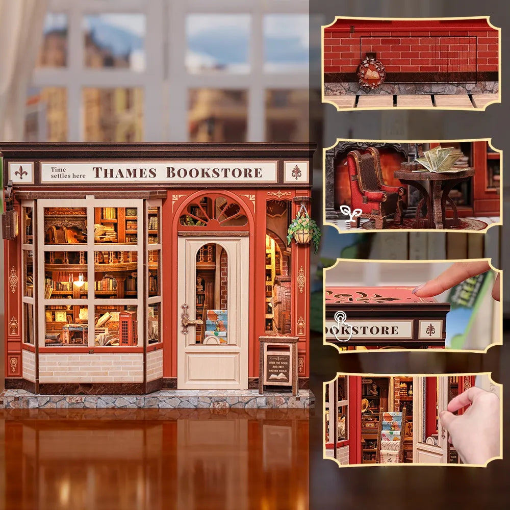Thames Bookstore - Miniatura casa