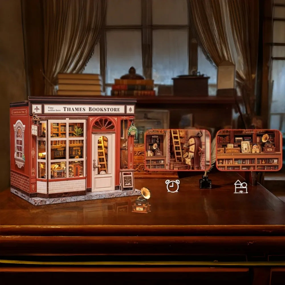 Thames Bookstore - Miniatura casa