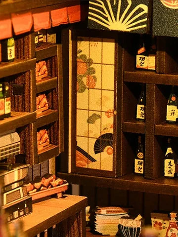 Estanterías de bebidas japonesas
