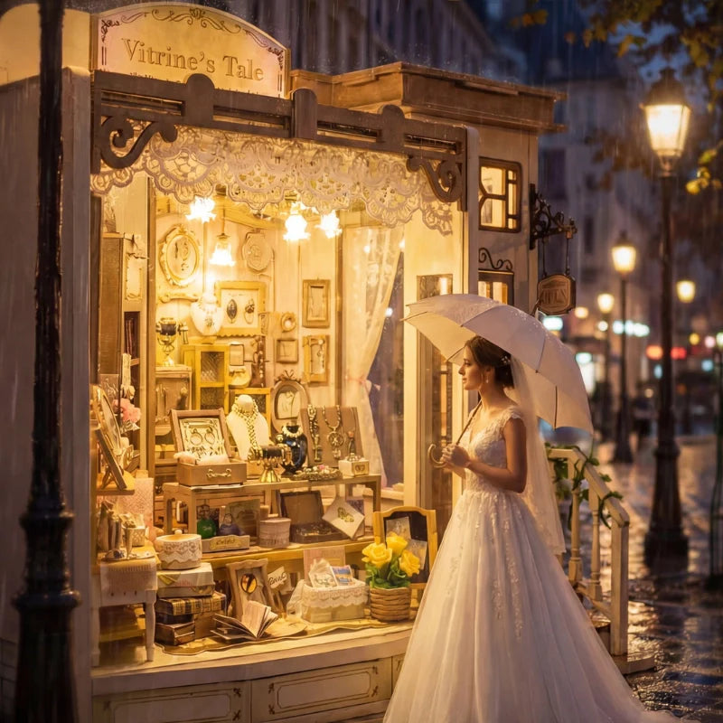 Vitrine's Tale - Casa en miniatura