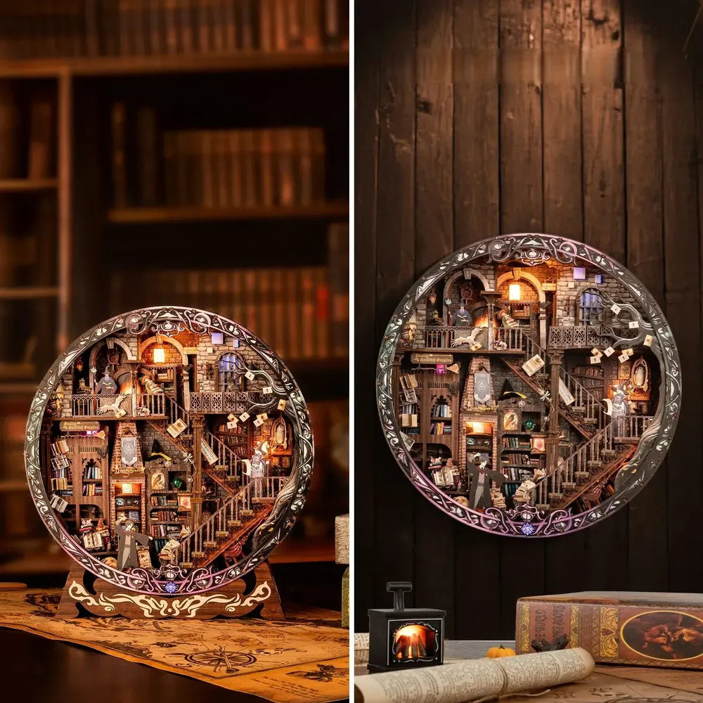 Magic Library - Cuadro 3D