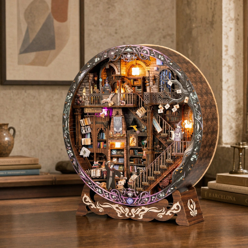 Magic Library - Cuadro 3D