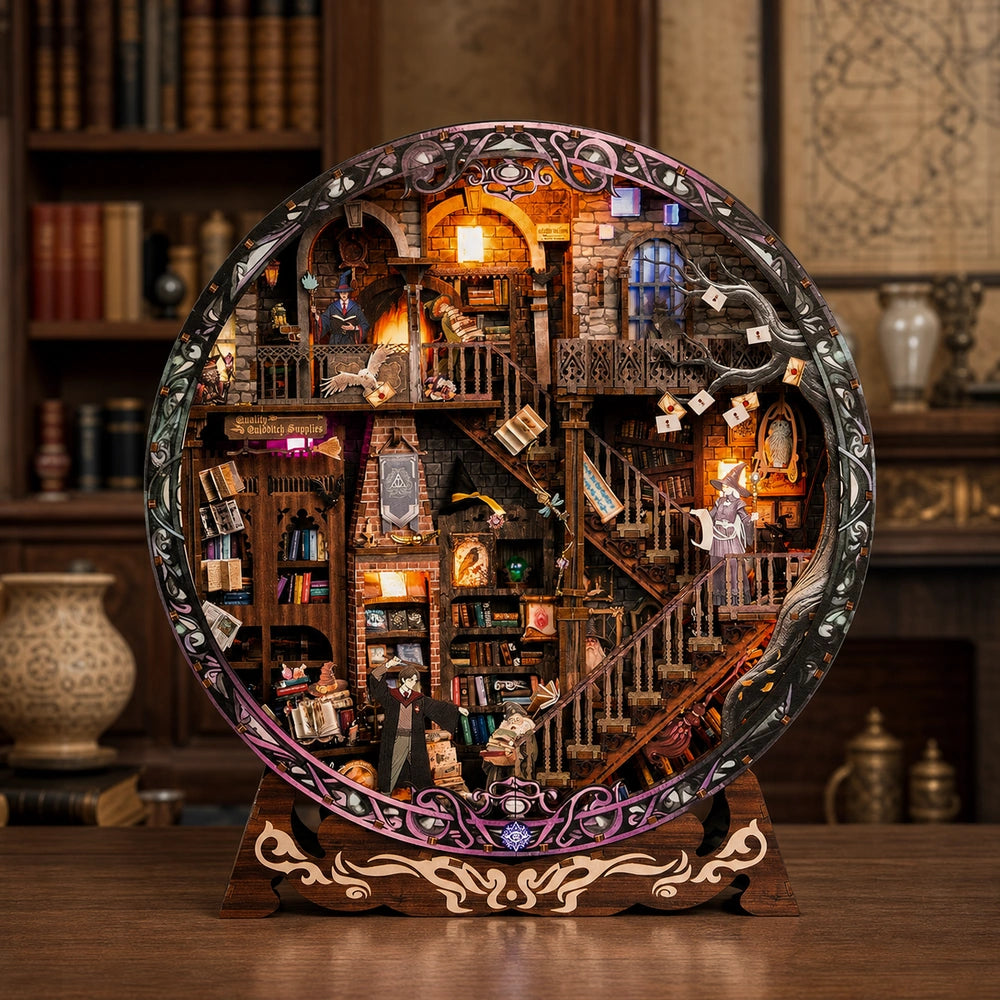 Magic Library - Cuadro 3D