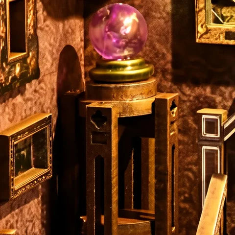 Bola de cristal violeta